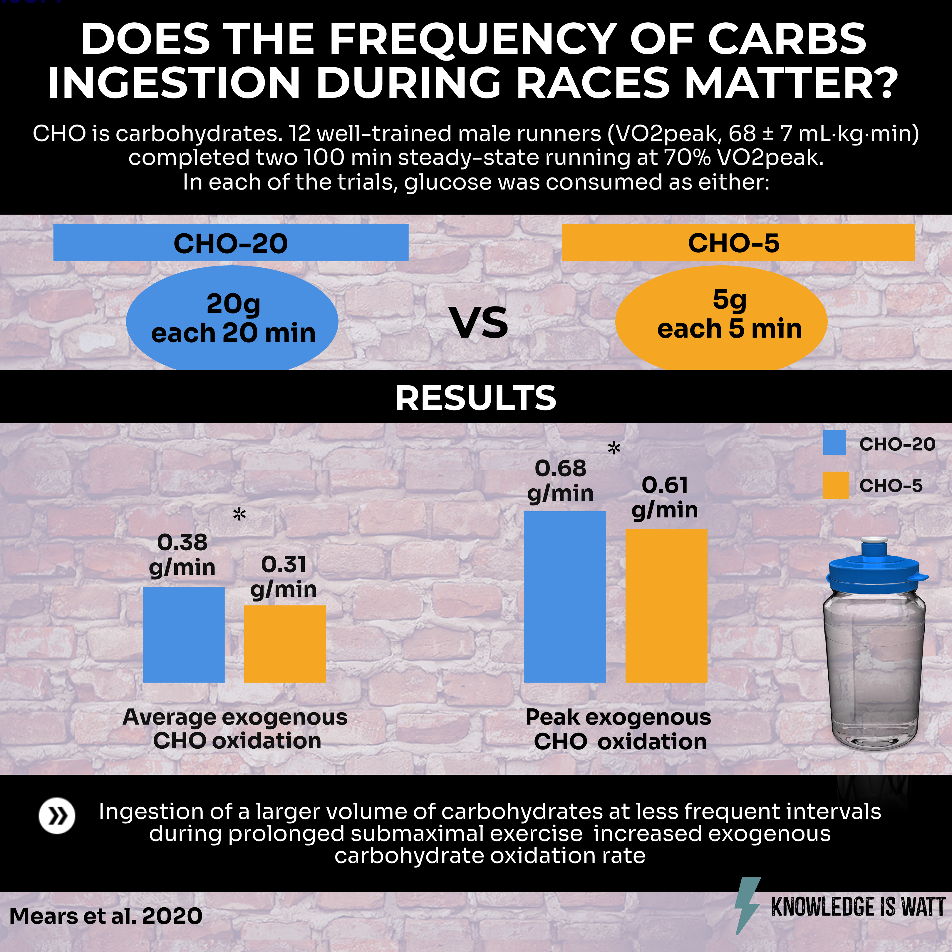 DOES THE FREQUENCY OF CARBS INGESTION DURING RACES MATTER? 0